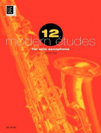 12 modern Etudes for saxophone 