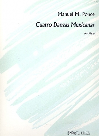 4 danzas mexicanas for piano