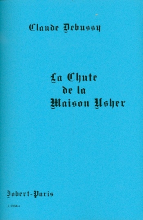 La Chute de la Maison Usher pour orchestre partition