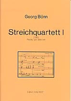 STREICHQUARTETT NR.1 (1989) PARTITUR+STIMMEN