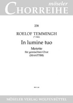 In lumine tuo - Motette fr gem Chor (SSAATTBB) a cappella Partitur