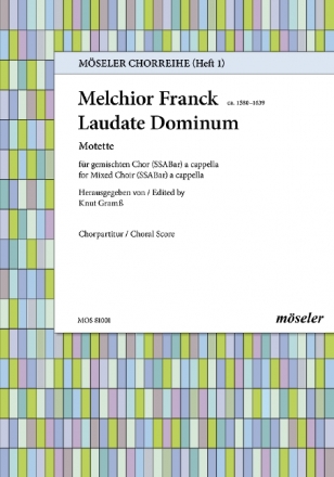 Laudate dominum - Motette fr 3 Frauen- und 1 Mnnerstimme (SSAT) a cappella Partitur