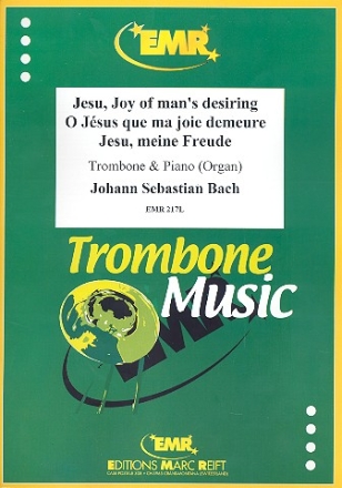 Jesu meine Freude fr Posaune und Klavier (Orgel)