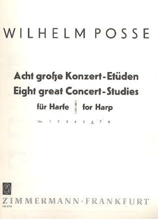 Konzert-Etde Ges-Dur Nr.6 fr Harfe