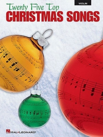 25 Christmas Songs for violin