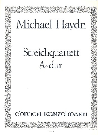 Streichquartett A-Dur  Stimmen