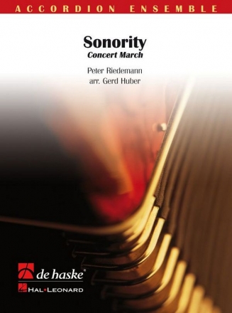 SONORITY CONCERT MARCH FUER AKKORDEONORCHESTER PARTITUR+STIMMEN