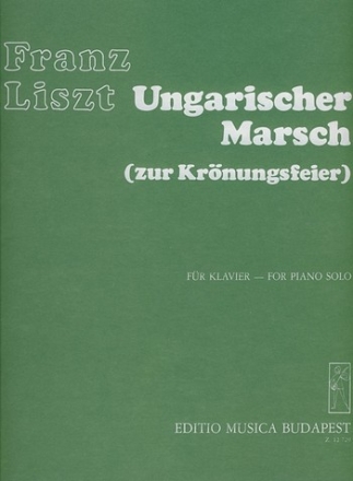 UNGARISCHER MARSCH ZUR KROENUNGS- FEIER FUER KLAVIER SULYOK, IMRE, ED.