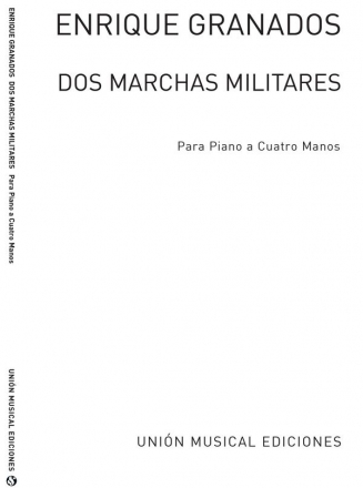 2 marchas miltares para piano a 4 manos