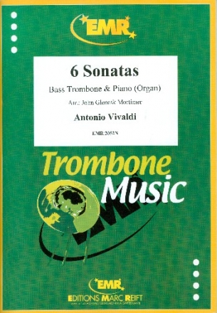 6 Sonatas for bass trombone and piano (organ)