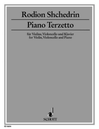 Piano Terzetto fr Klaviertrio Partitur und Stimmen