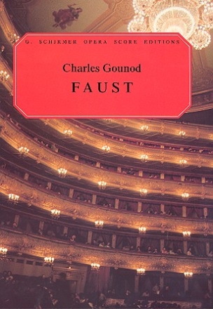 Faust opera in 4 acts,  vocal score (en/frz)