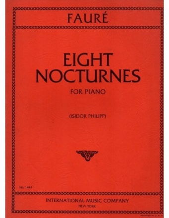 8 Nocturnes for piano PHILIPP, I., ED.