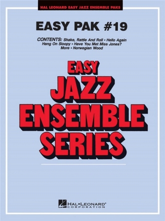 EASY JAZZ ENSEMBLE SERIES PAK NO.19 SCORE+PARTS EASY PAK VOL.19