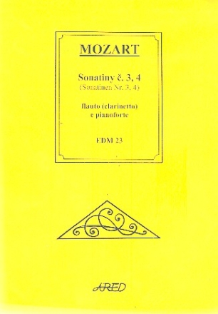 Sonatinen Nr.3-4 fr Flte (Klarinette) und Klavier