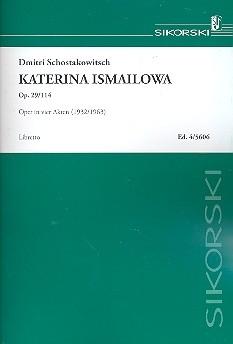 Katerina Ismajlowa Libretto (dt)