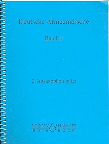 Deutsche Armeemrsche Band 2 Altsaxophon 2 in Es