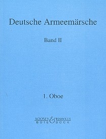 Deutsche Armeemrsche Band 2 Oboe 1