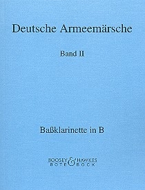 Deutsche Armeemrsche Band 2 fr Blasorchester Baklarinette in B