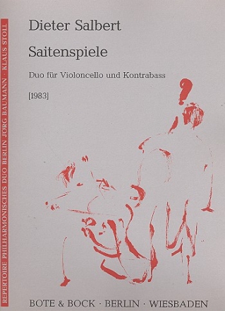 Saitenspiele Duo fr Violoncello und Kontraba 2 Spielpartituren