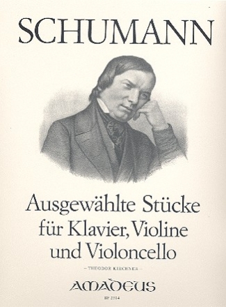 Ausgewhlte Stcke  fr Klavier, Violine und Violoncello 3 Spielpartituren