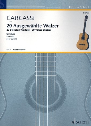 20 ausgewhlte Walzer fr Gitarre