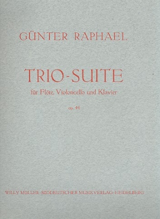 Trio-Suite op.44 fr Flte, Violoncello und Klavier,  Stimmen