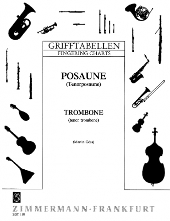 Grifftabelle fr Posaune (Tenor)