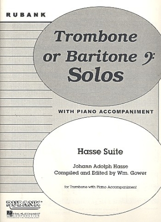 Hasse Suite for trombone (baritone) and piano