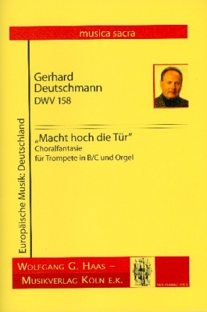 Macht hoch die Tr DWV158 fr Trompete in B/C und Orgel