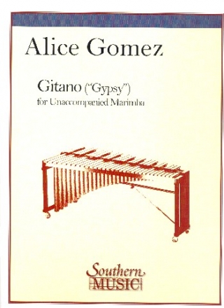 Gitano for marimba solo