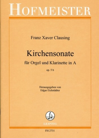 Kirchensonate op.5b fr Orgel und Klarinette in A