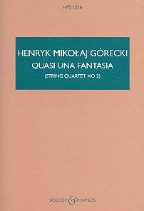 Quasi una fantasia op. 64 HPS 1256 fr Streichquartett Studienpartitur