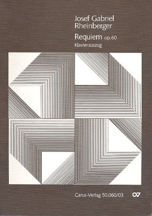 Requiem op.60 fr Soli (SATB), Chor (SSATB) und Orchester Klavierauszug