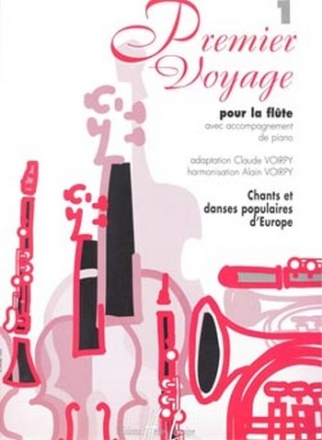 PREMIER VOYAGE VOL.1 POUR FLUTE ET PIANO VOIRPY, C., ARR.