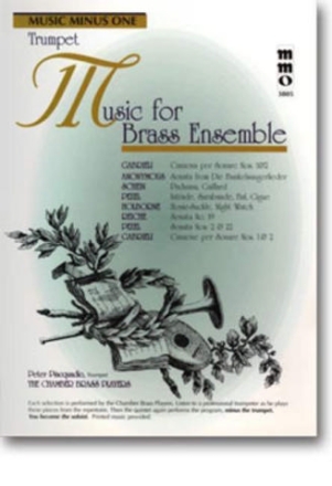 Music minus one trumpet music for brass ensemble (book+CD) the chamber brass players