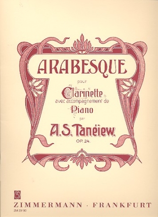 Arabesque op.24 fr Klarinette und Klavier