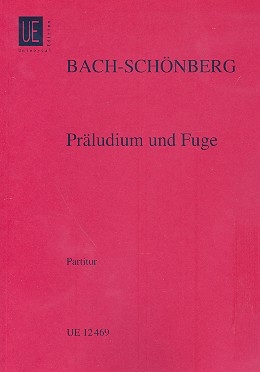 Prludium und Fuge Es-Dur fr Orchester Partitur