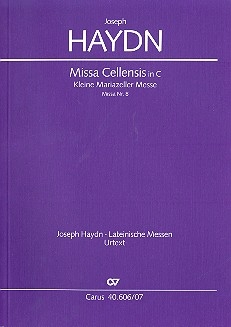 Missa Cellensis C-Dur Hob.XXII:8 fr Soli, gem Chor und Orchester Studienpartitur (la)