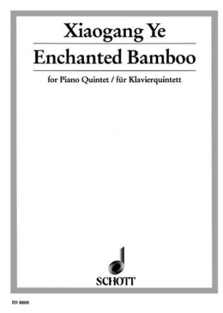 Enchanted Bamboo op. 18 fr Klavier und Streichquartett Partitur und Stimmen