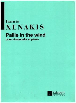 Paille in the wind pour violoncelle et piano