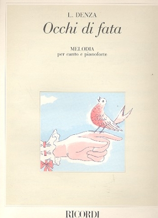Occhi di fata melodia per mezzosoprano o baritono e piano
