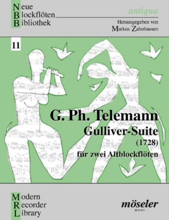 Gulliver-Suite fr 2 Altblockflten (2 Violinen)