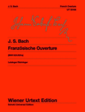 Franzsische Ouvertre BWV831/831a fr Klavier