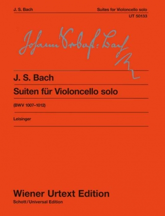 Suiten BWV1007-1012 fr Violoncello solo