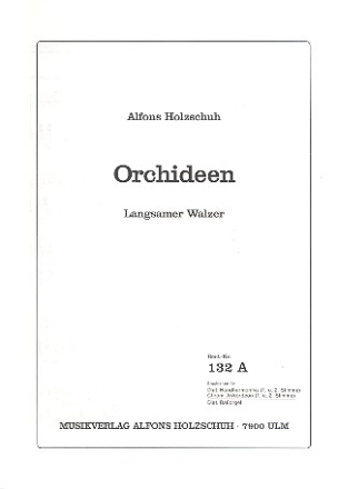 Orchideen Langsamer Walzer fr Akkordeon (mit 2. Stimme)