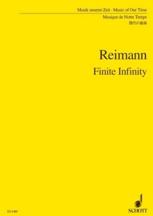 Finite Infinity fr Sopran und Orchester Studienpartitur