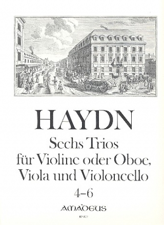 6 Trios Band 2 (nr.4-6)  fr Violine (OB), Viola und Violoncello Stimmen