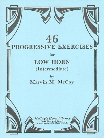 46 progressive Exercises for low horn (intermediate)