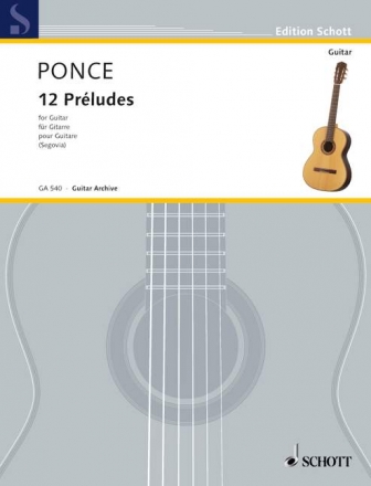 12 preludes fr Gitarre